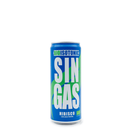 Llauna de SINGAS, beguda isotònica ecològica sense sucres afegits, 330ml