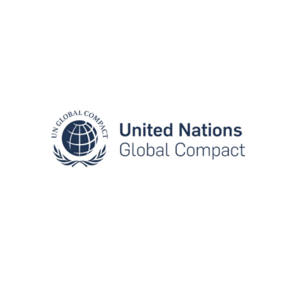 Logo United Nations Global Compact — compromís amb la sostenibilitat global
