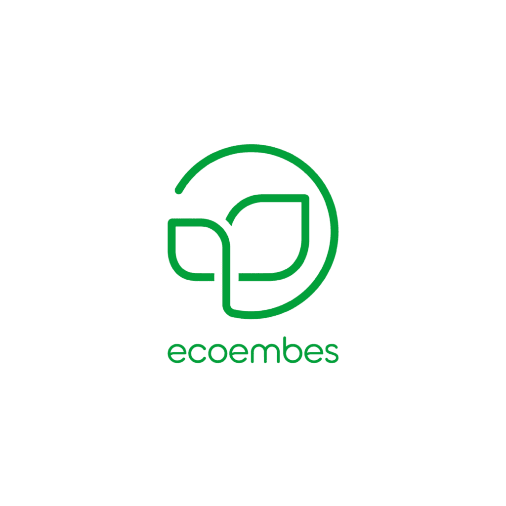Logo Ecoembes — compromís amb el reciclatge i l'economia circular