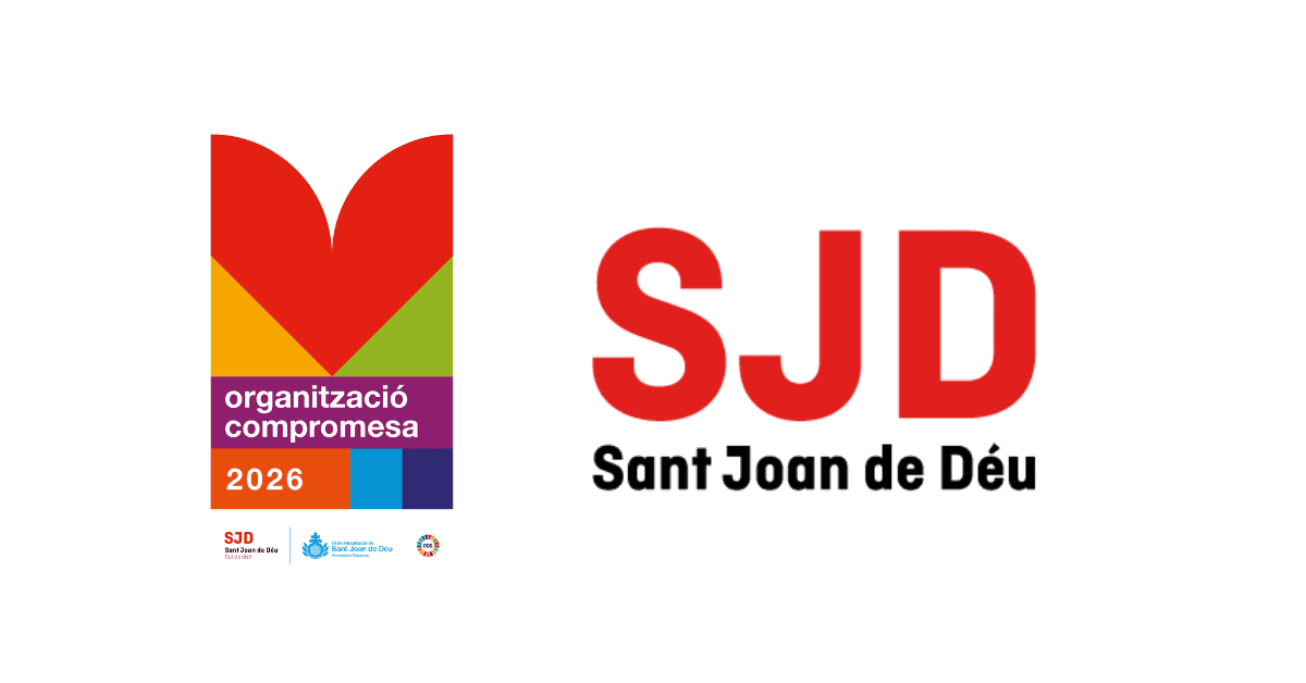 Logotip de Sant Joan de Déu, entitat col·laboradora en la inclusió laboral de Good Bio Foods
